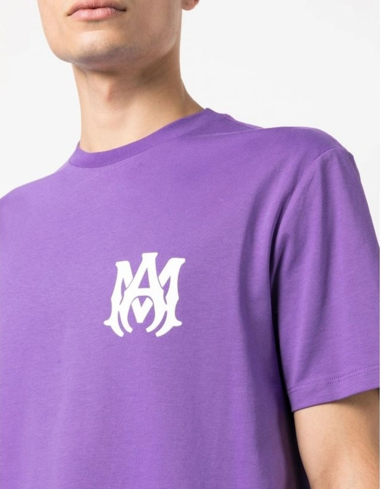 MA Core Logo Printed T-Shirt in Purple