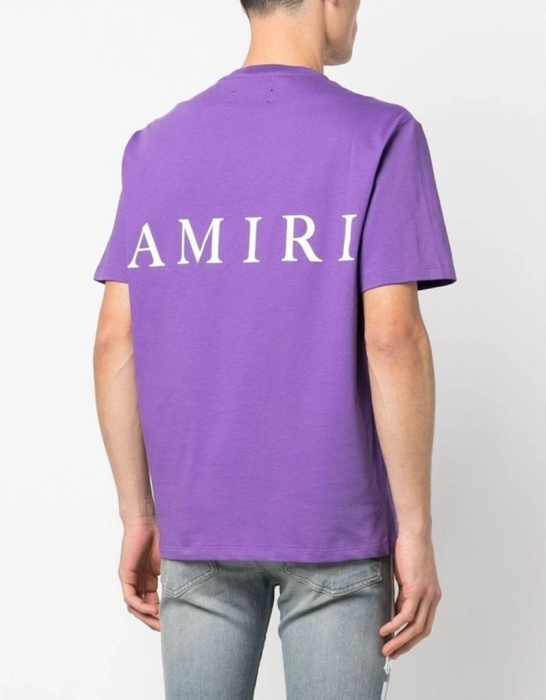 MA Core Logo Printed T-Shirt in Purple