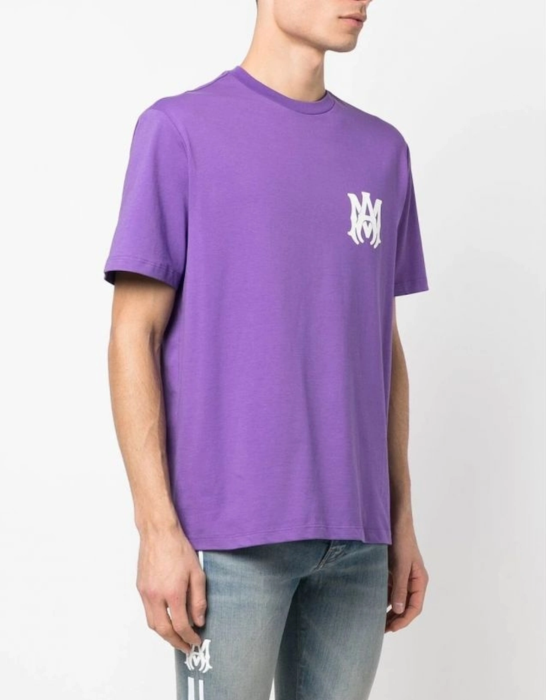 MA Core Logo Printed T-Shirt in Purple