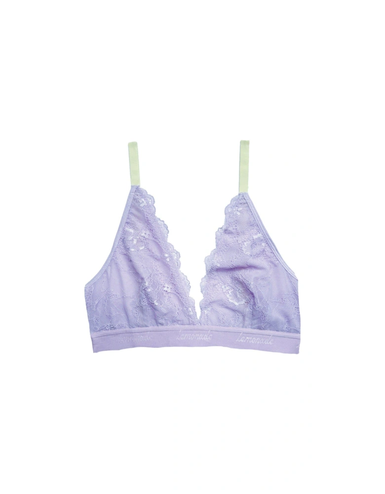 Lace Bralette - Lilac