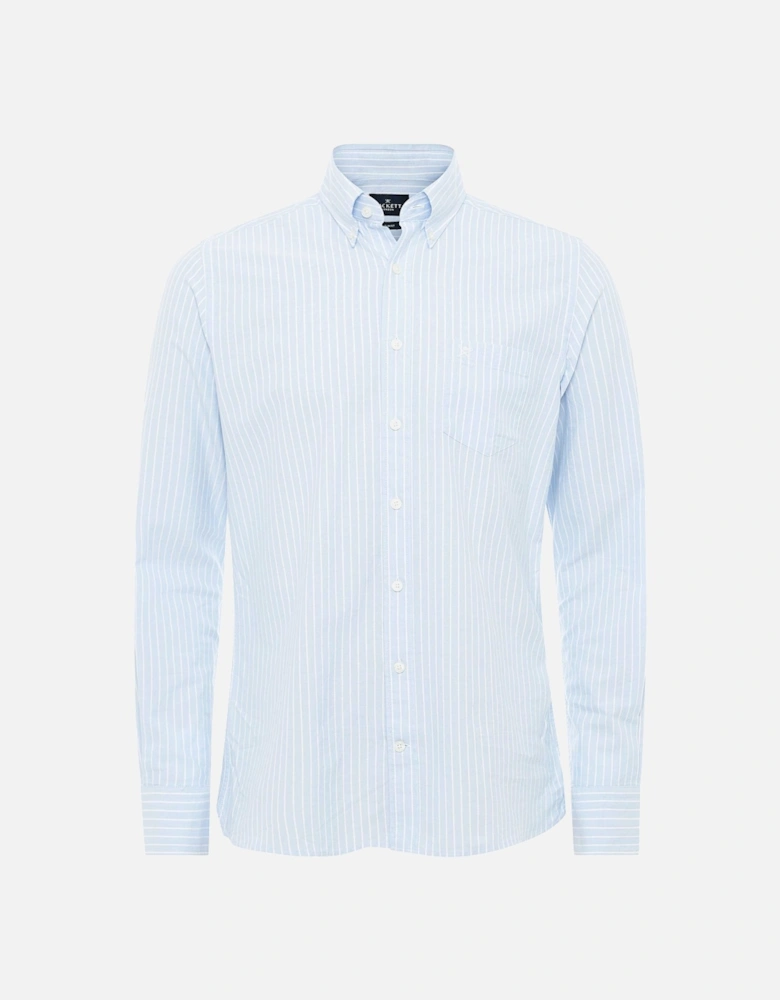 Slim Fit Striped Oxford Shirt