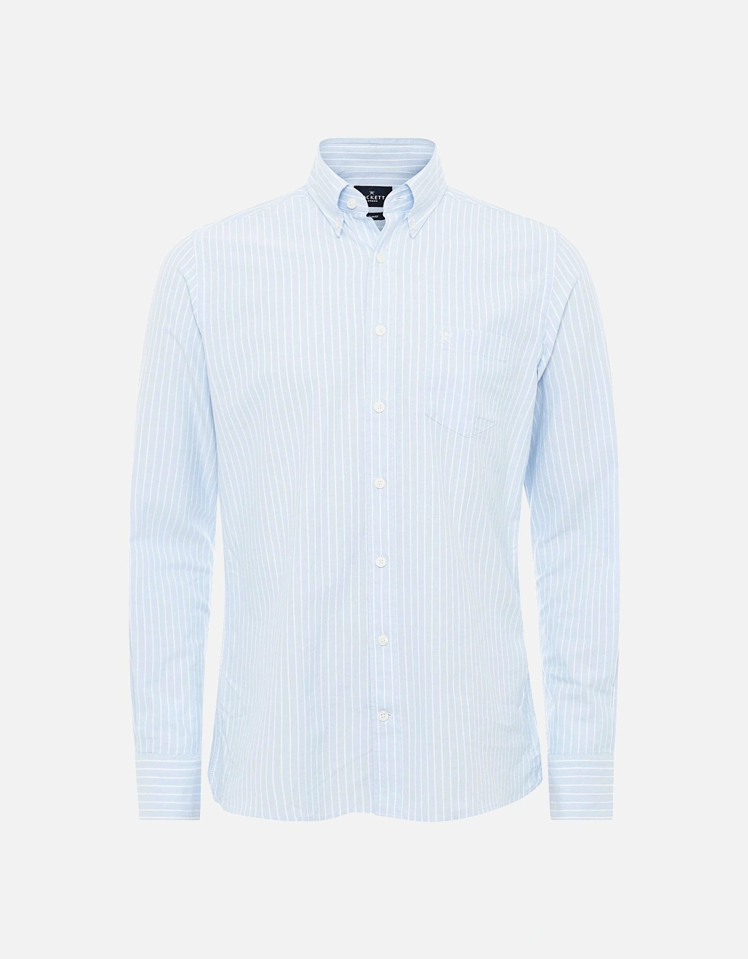 Slim Fit Striped Oxford Shirt, 6 of 5