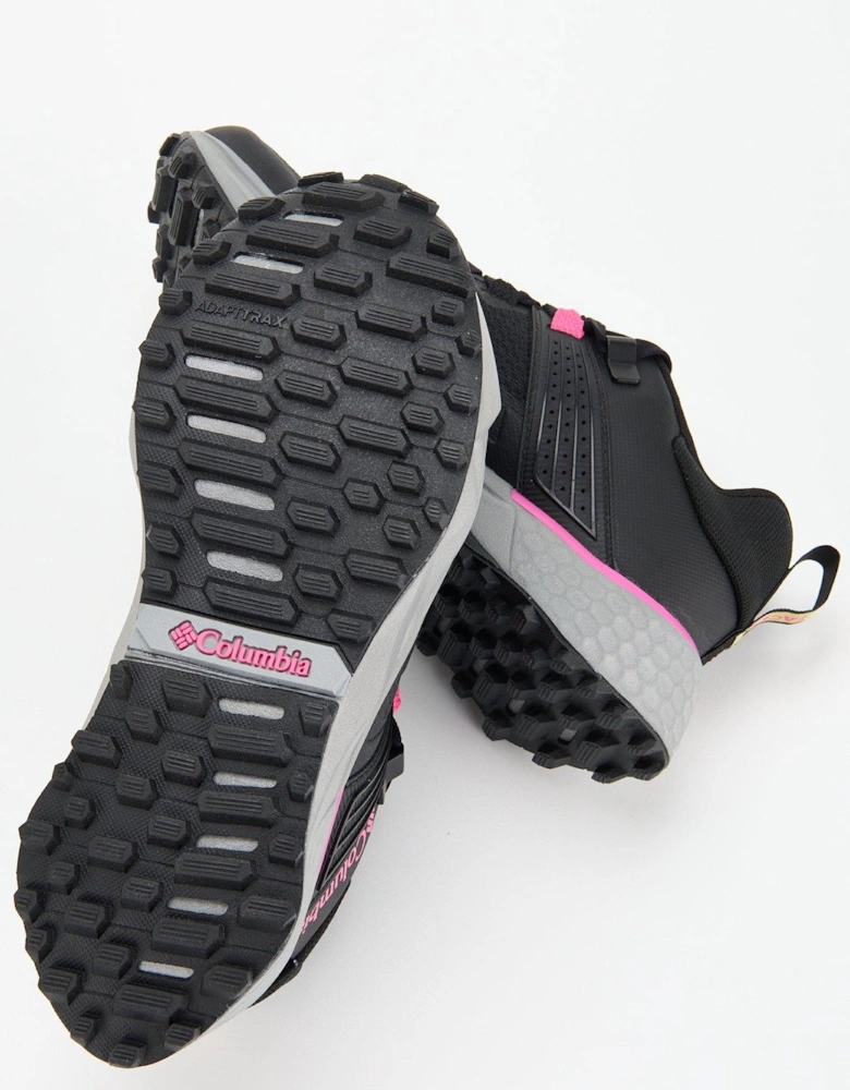 Womens Facet 75 Outdry Waterproof Hiking Shoes - Black/pink