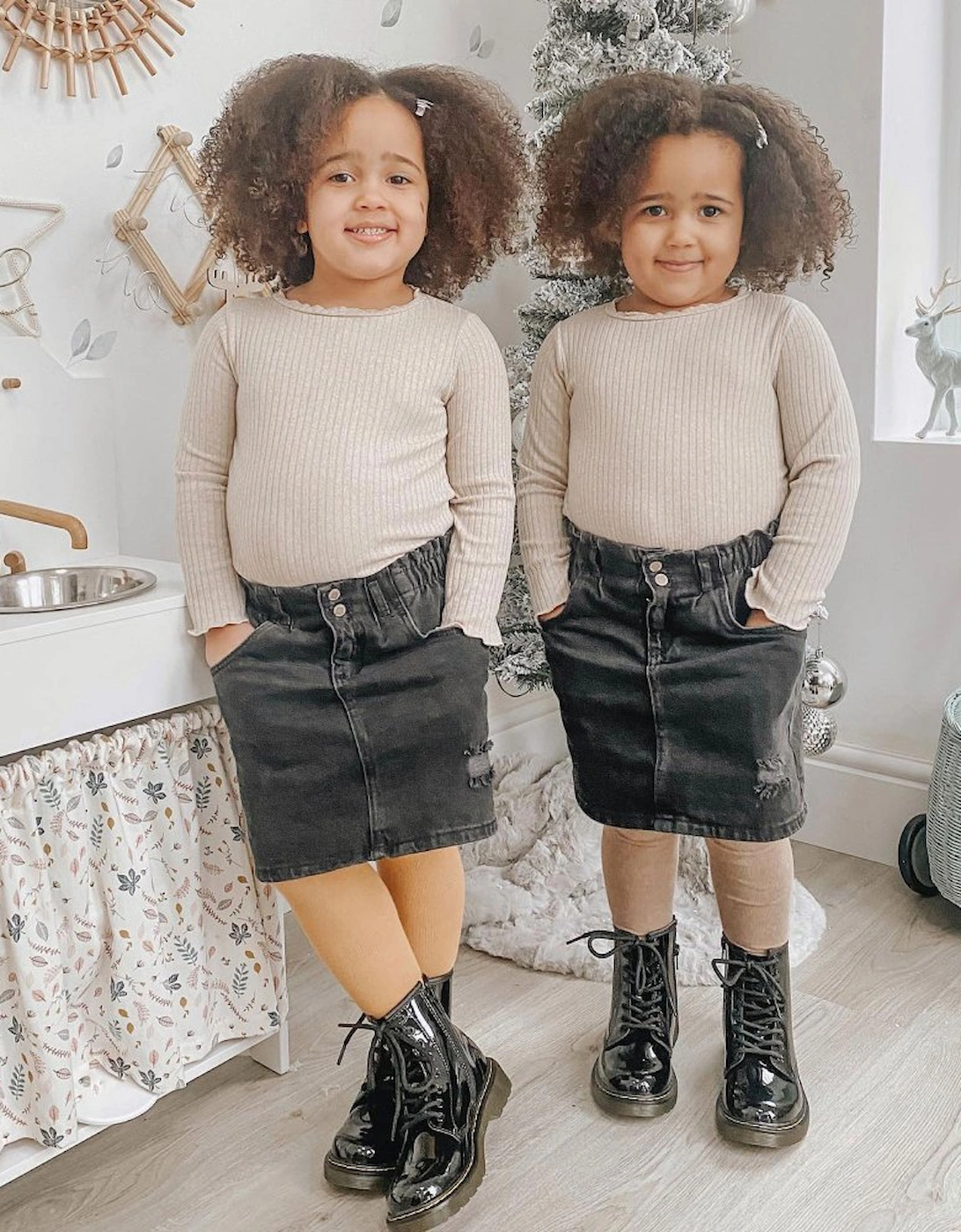 Delaney Kids Black Patent Boots