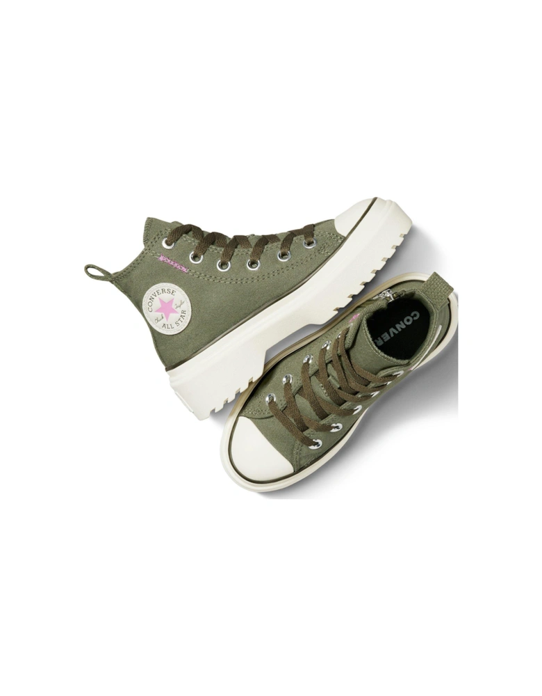 Chuck Taylor All Star Lugged Lift Trainers - Khaki