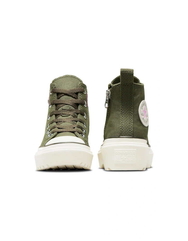 Chuck Taylor All Star Lugged Lift Trainers - Khaki