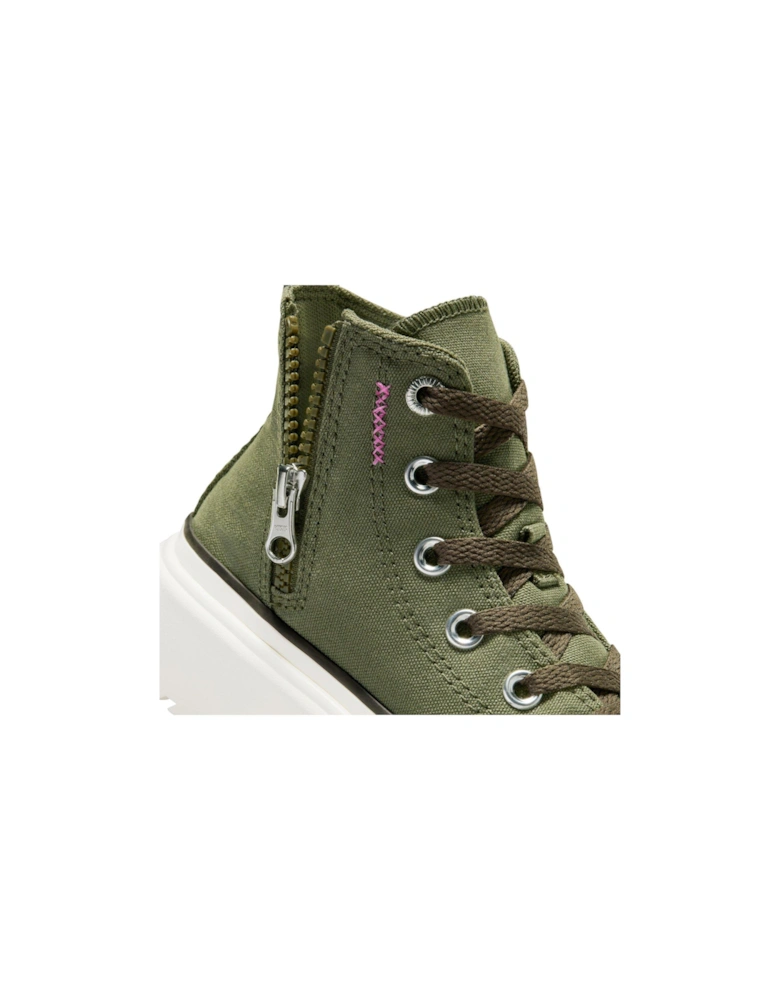 Chuck Taylor All Star Lugged Lift Trainers - Khaki