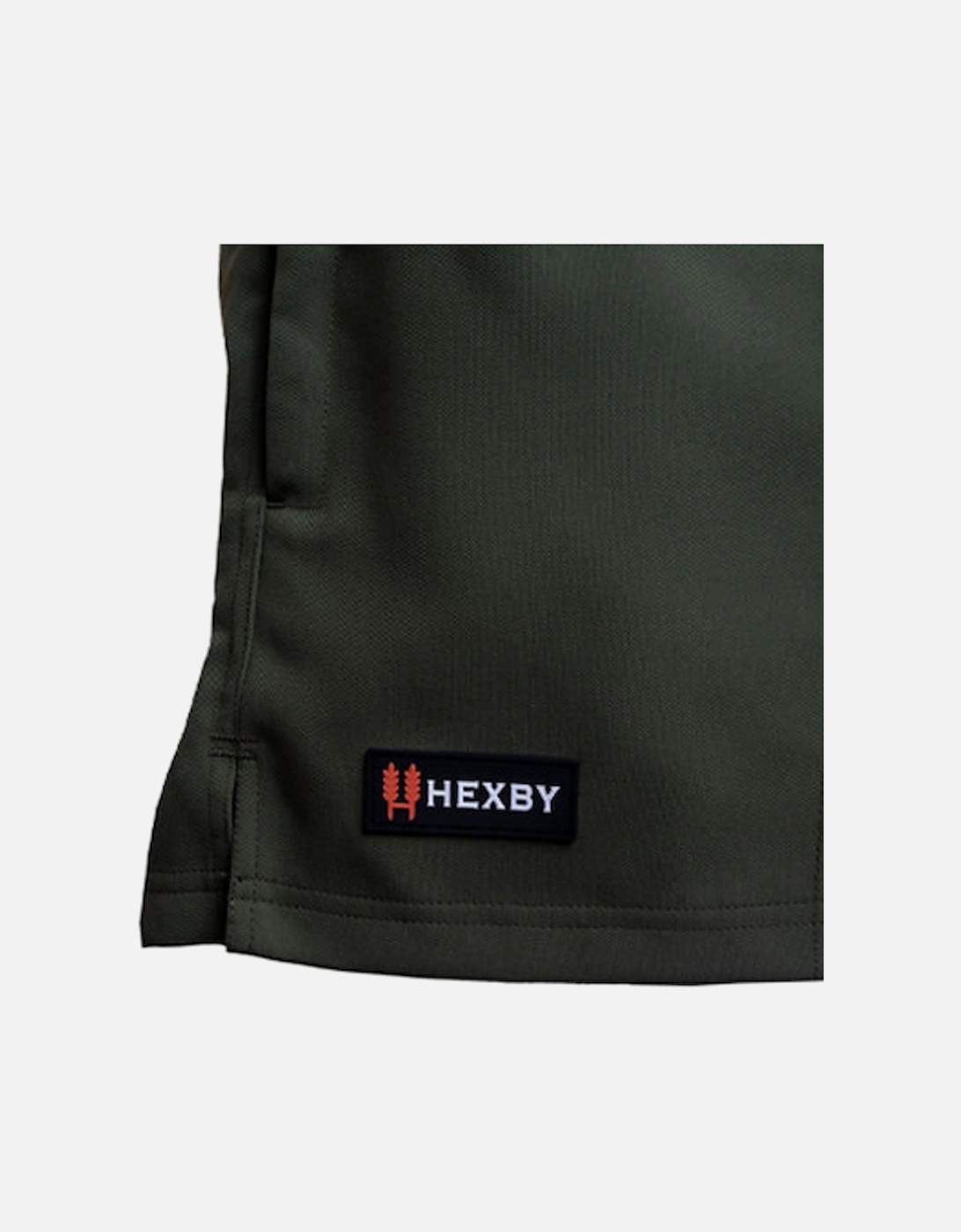 Unisex Heavy Duty Nylon Shorts Green