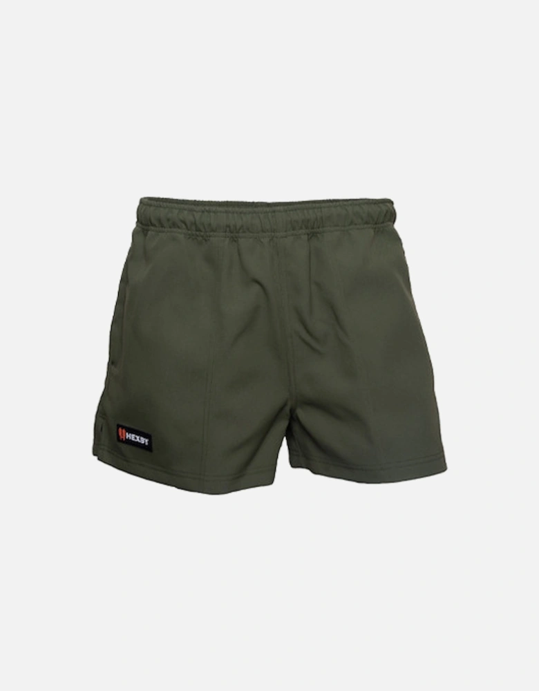 Unisex Heavy Duty Nylon Shorts Green