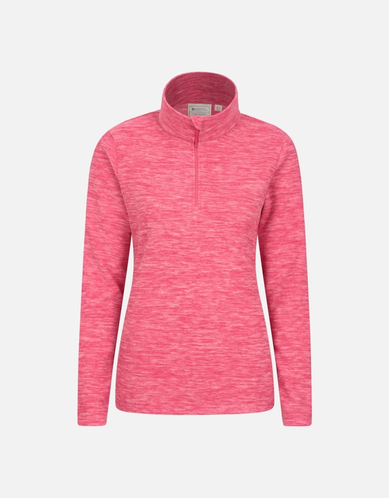 Womens/Ladies Snowdon Melange Fleece Top