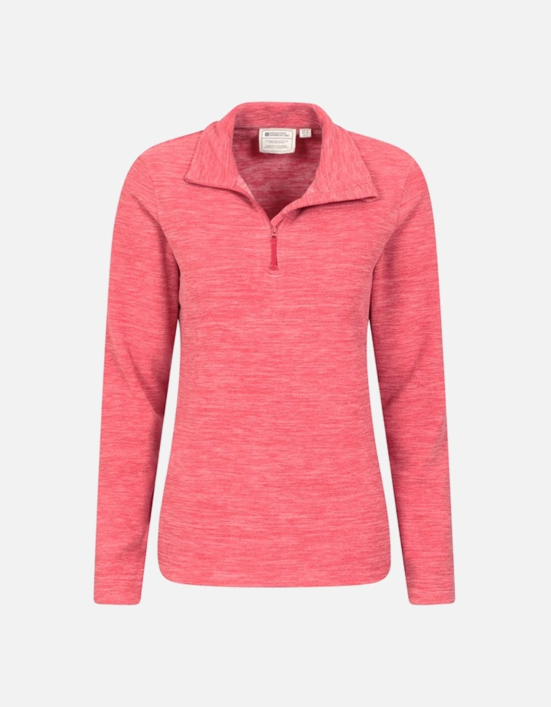 Womens/Ladies Snowdon Melange Fleece Top