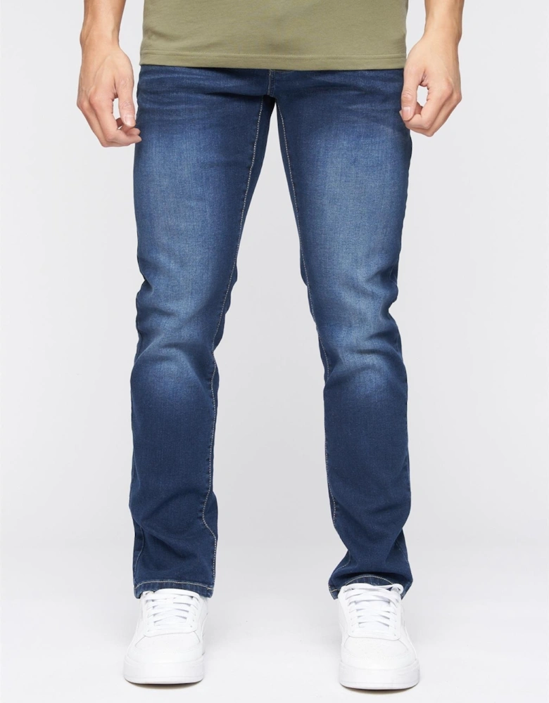 Mens Farrowed Stretch Jeans