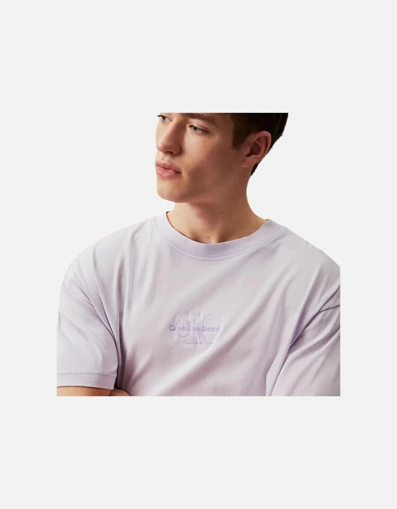 CKJ Washed Monologo Tee - Pastel Lilac