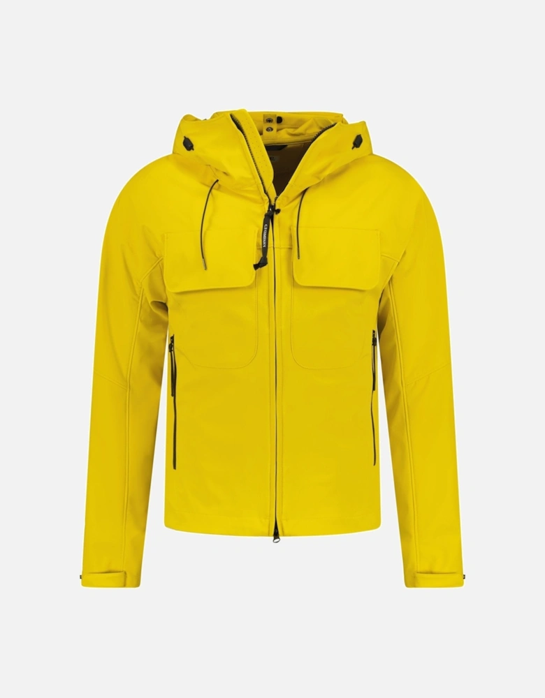 Shell-R Goggled Hood Jacket Yellow