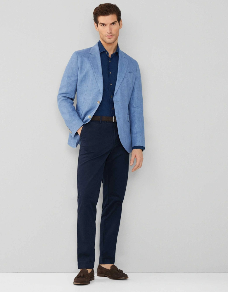 Delave Linen Hopsack Blazer