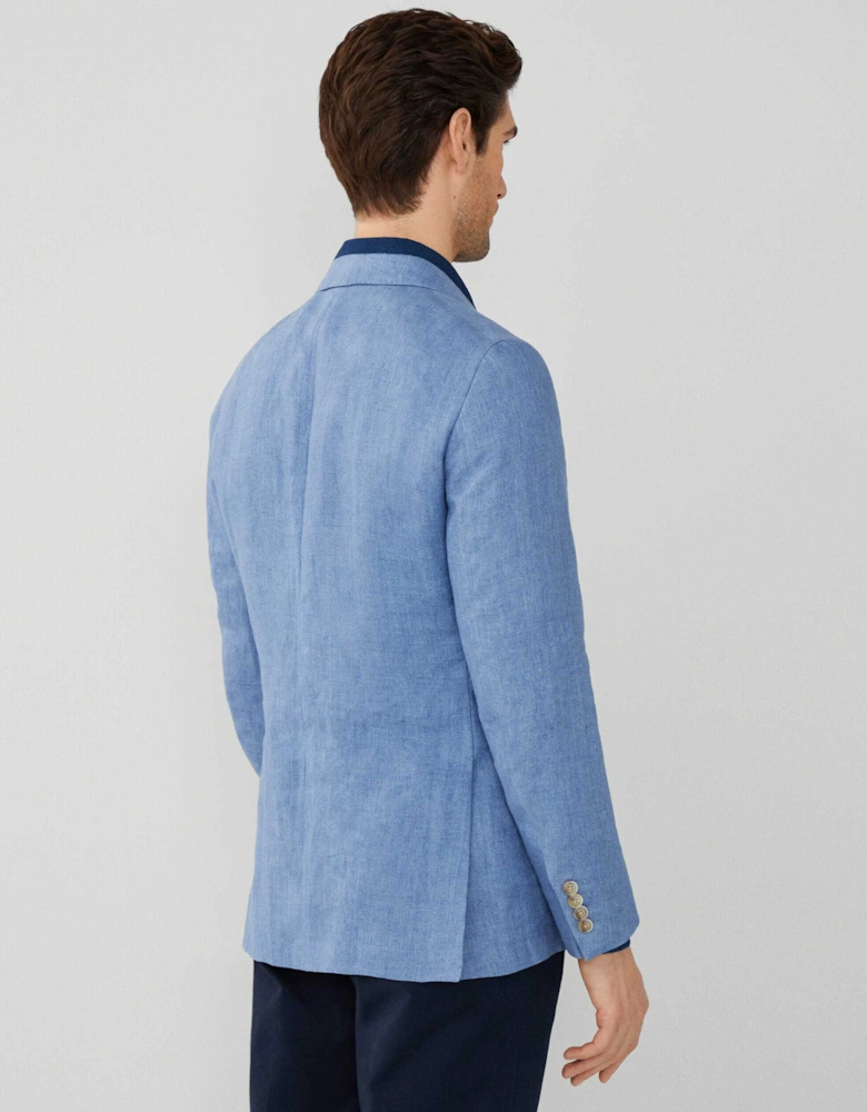 Delave Linen Hopsack Blazer