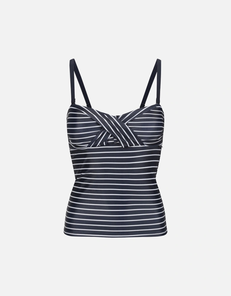 Womens/Ladies Aceana III Striped Tankini Top