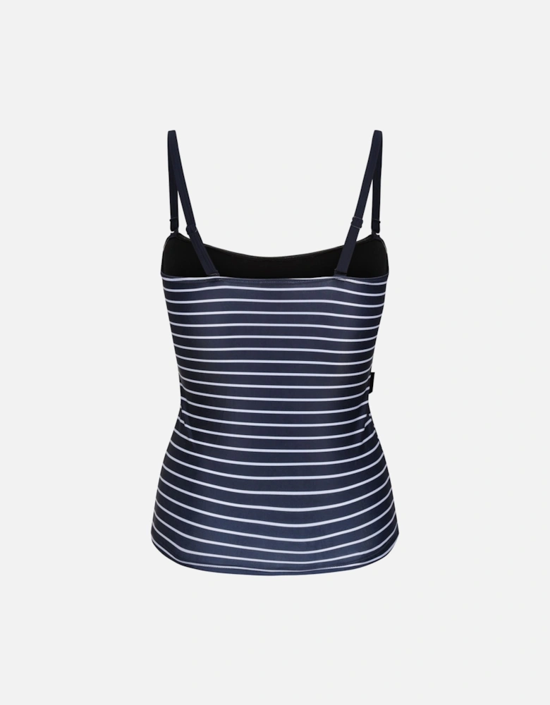 Womens/Ladies Aceana III Striped Tankini Top