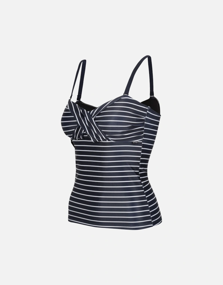 Womens/Ladies Aceana III Striped Tankini Top