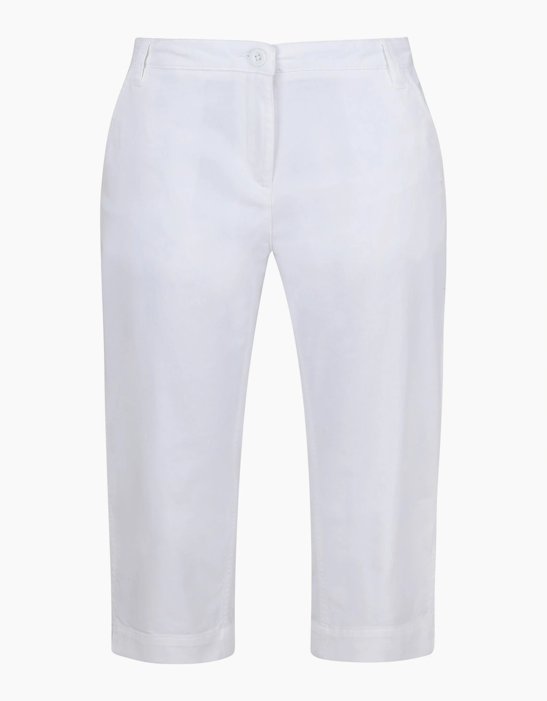 Regatta Women's White / Bayletta Capri Trousers - Size: 16 Uk R