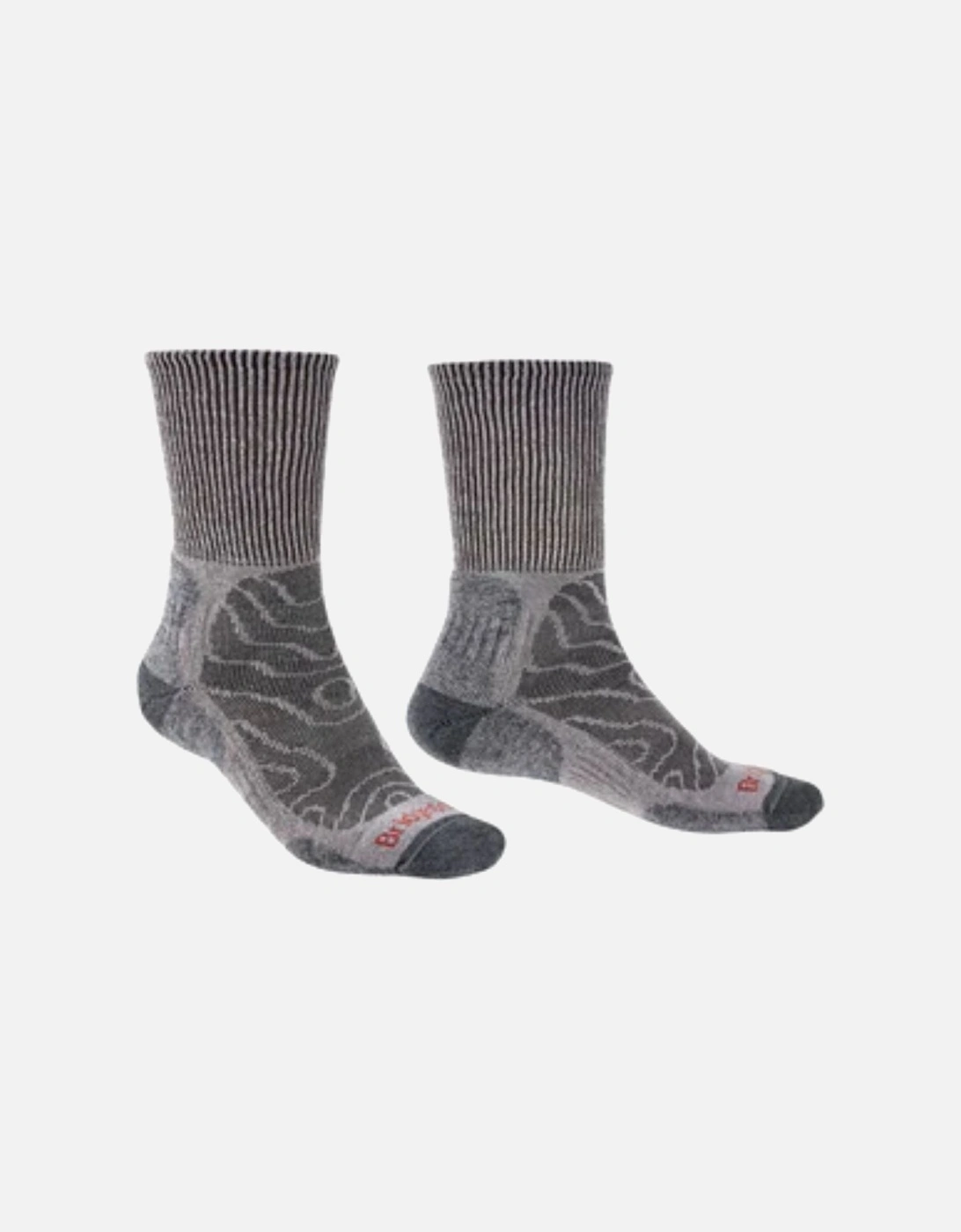 Mens Hike Lightweight Merino Comfort Boot  Socks, 2 of 1