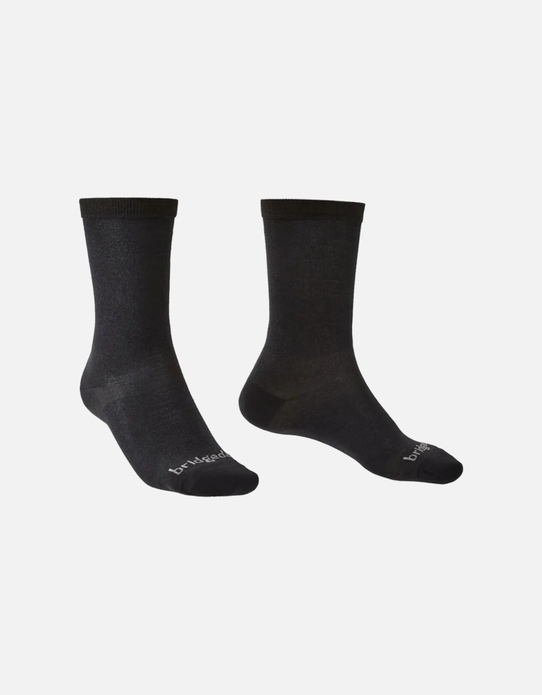 Bridgedale Mens Liner Base Layer Coolmax Liner Boot Socks