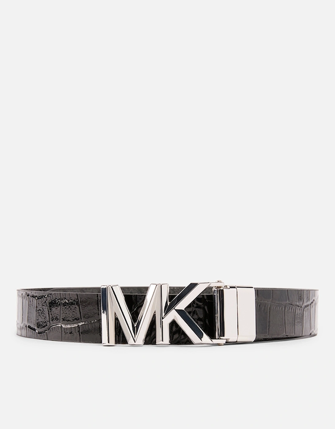 Reversible Croc-Effect and Grained Leather Belt, 2 of 1