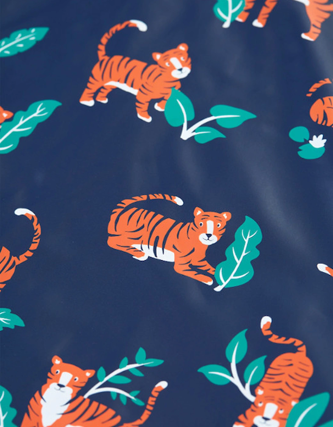 Printed Puddle Buster Coat Tiger Time