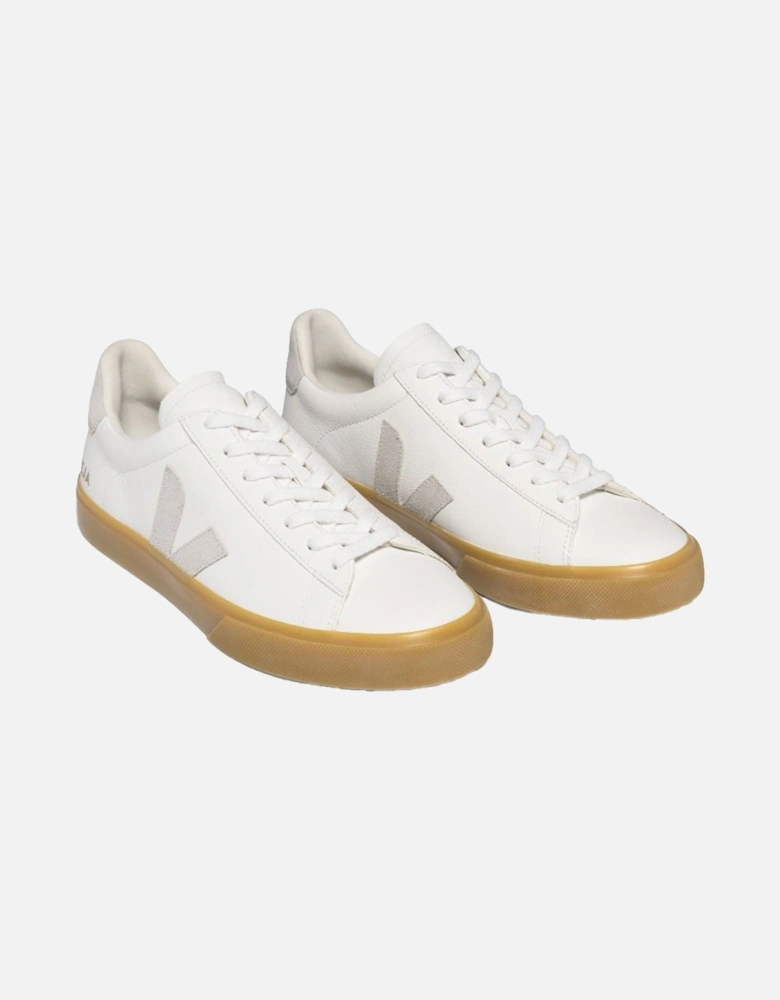 Campo Chrome Free Leather Trainer Extra-White/Natural