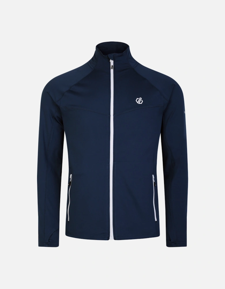 Mens Substratum Core Stretch Full Zip Midlayer