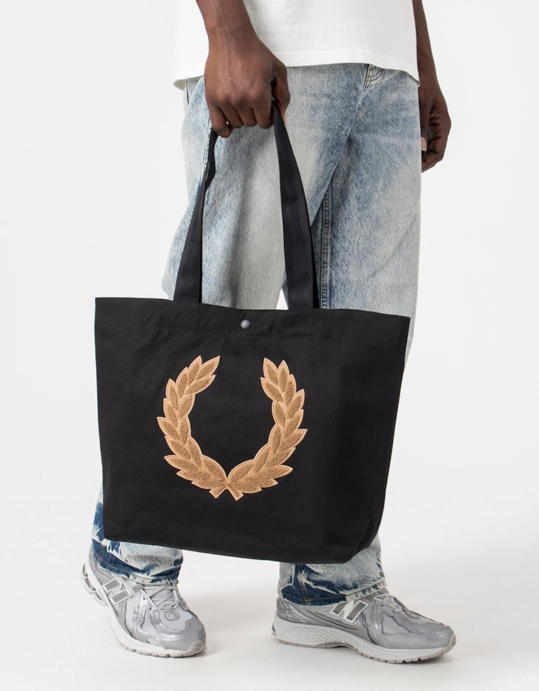 Laurel Wreath Canvas Tote Bag