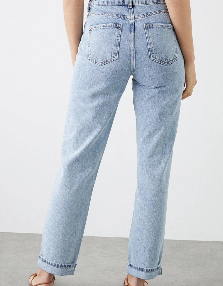 Womens/Ladies Tall Boyfriend Jeans