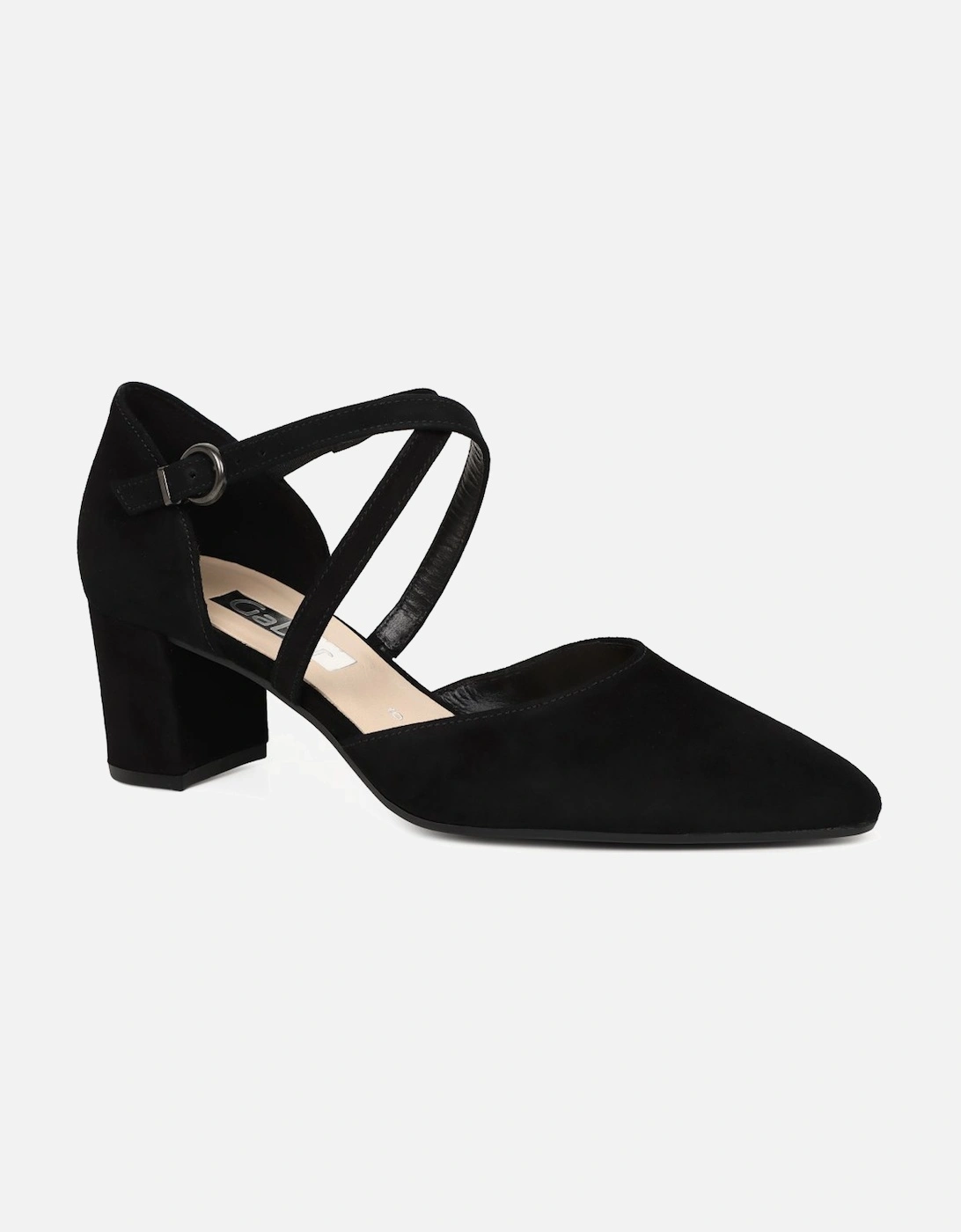 Gabor Women's Gisele Womens Open Court Shoes - Black - Size: 6.5