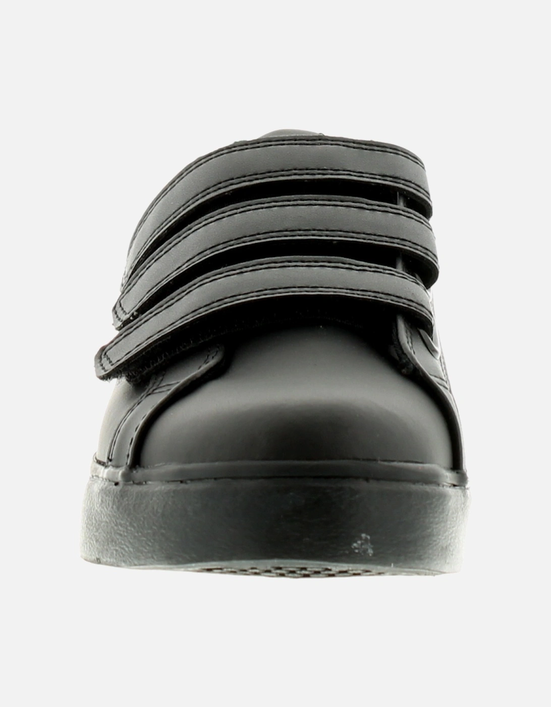 Boys School Shoes Tovni Leather Touch Fastening black UK Size