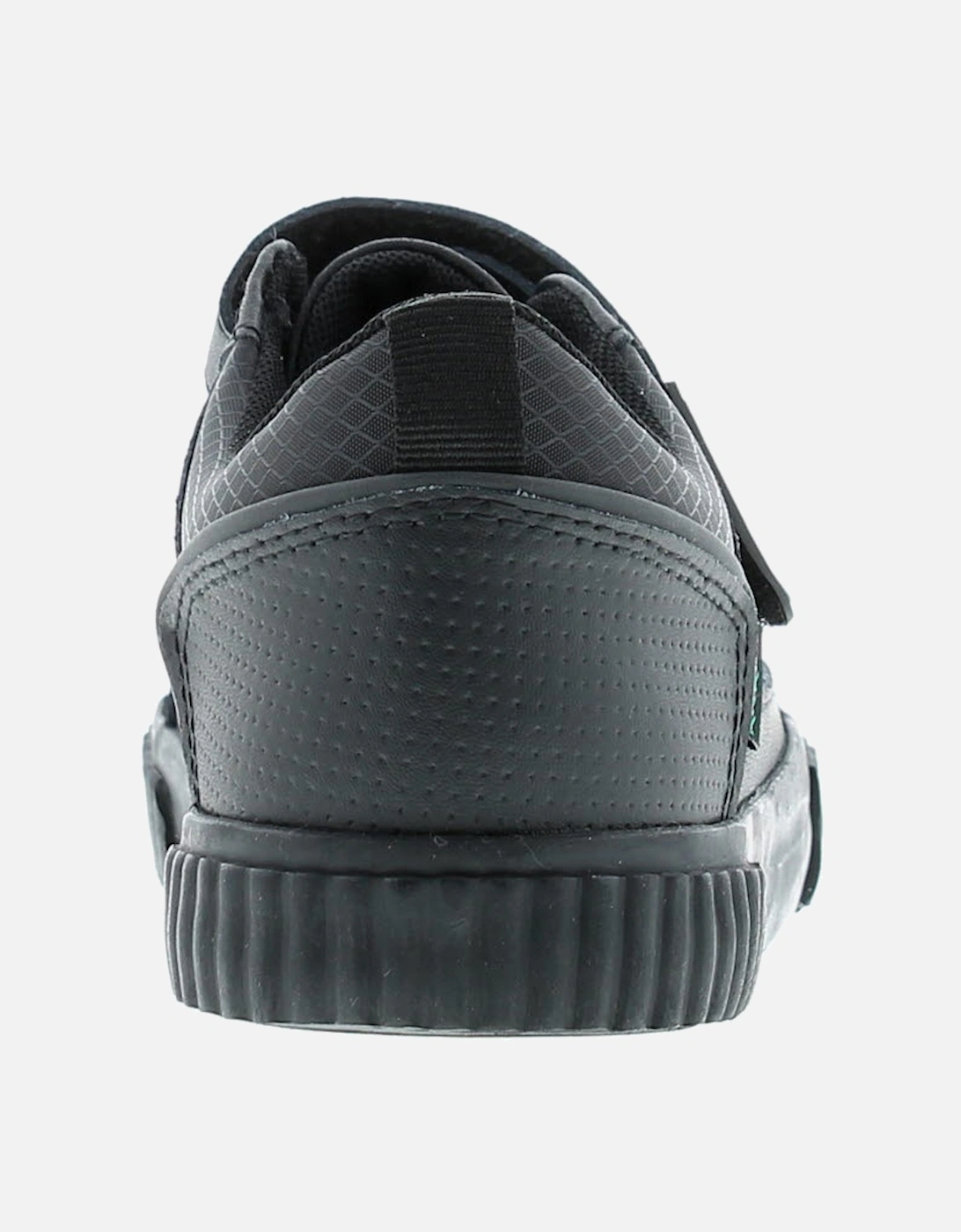 Boys School Shoes Tovni Twin Flex Leather  black UK Size