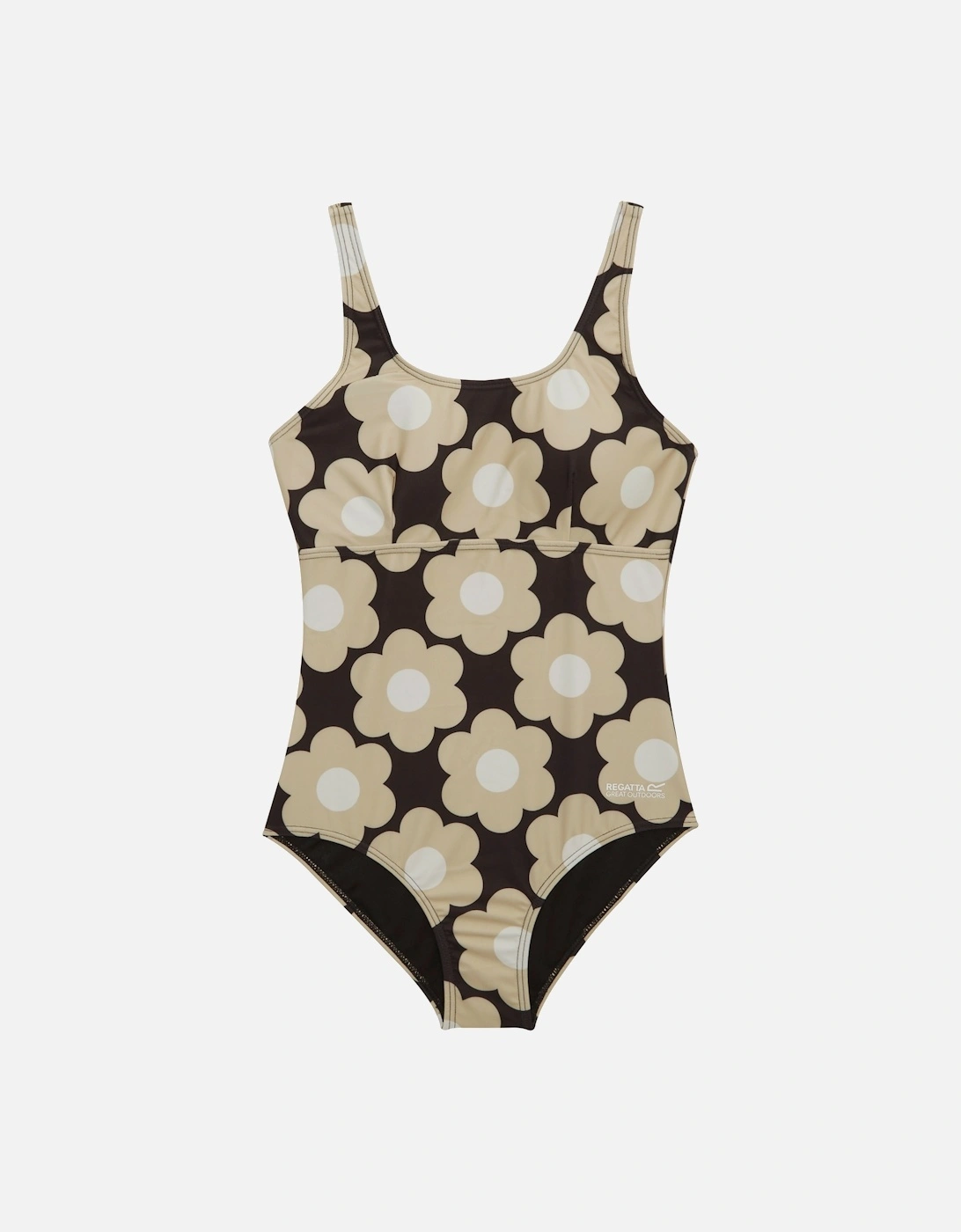 Womens/Ladies Orla Kiely Sixties Daisy One Piece Swimsuit, 6 of 5