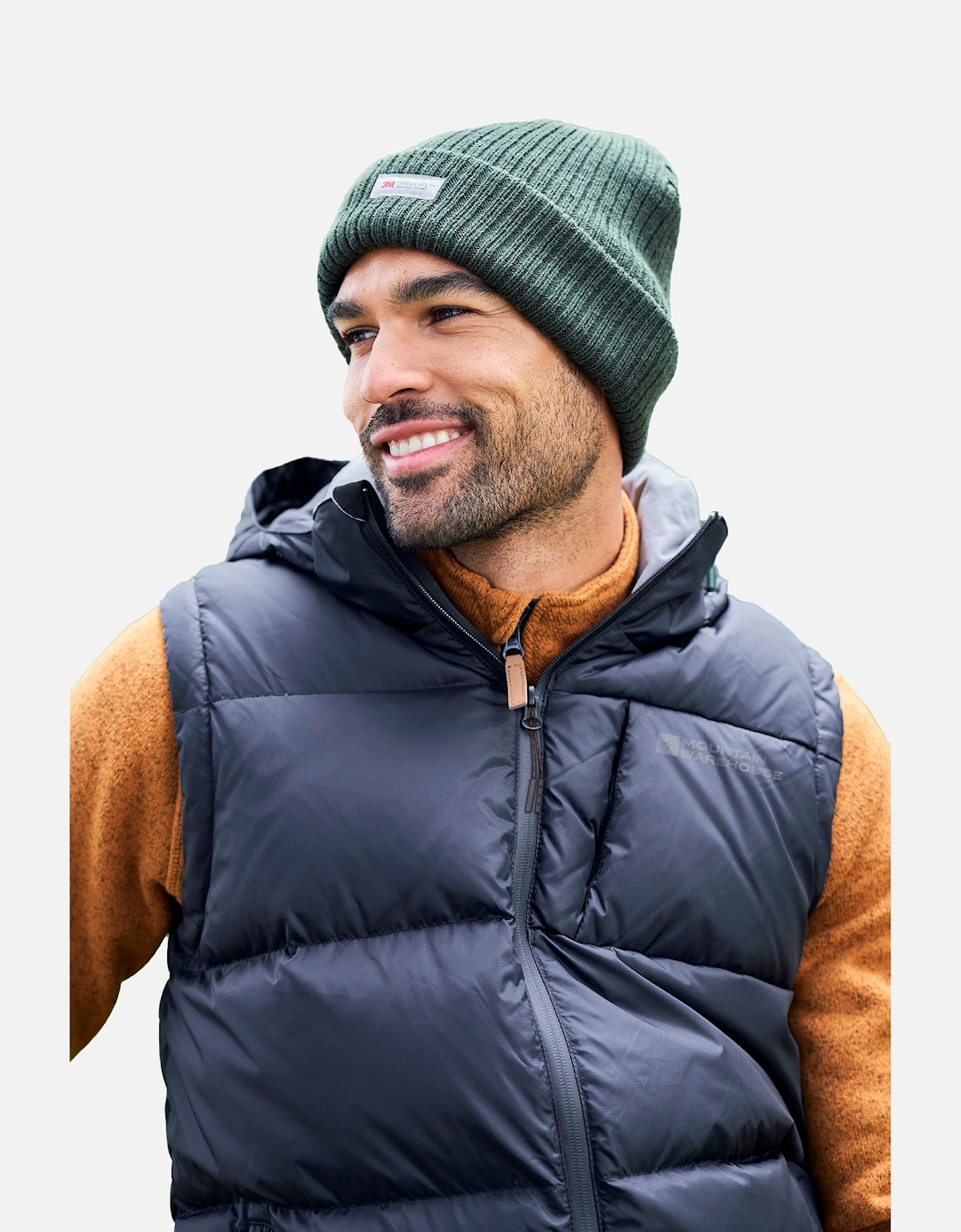 Mens Knitted Thinsulate Beanie, 6 of 5
