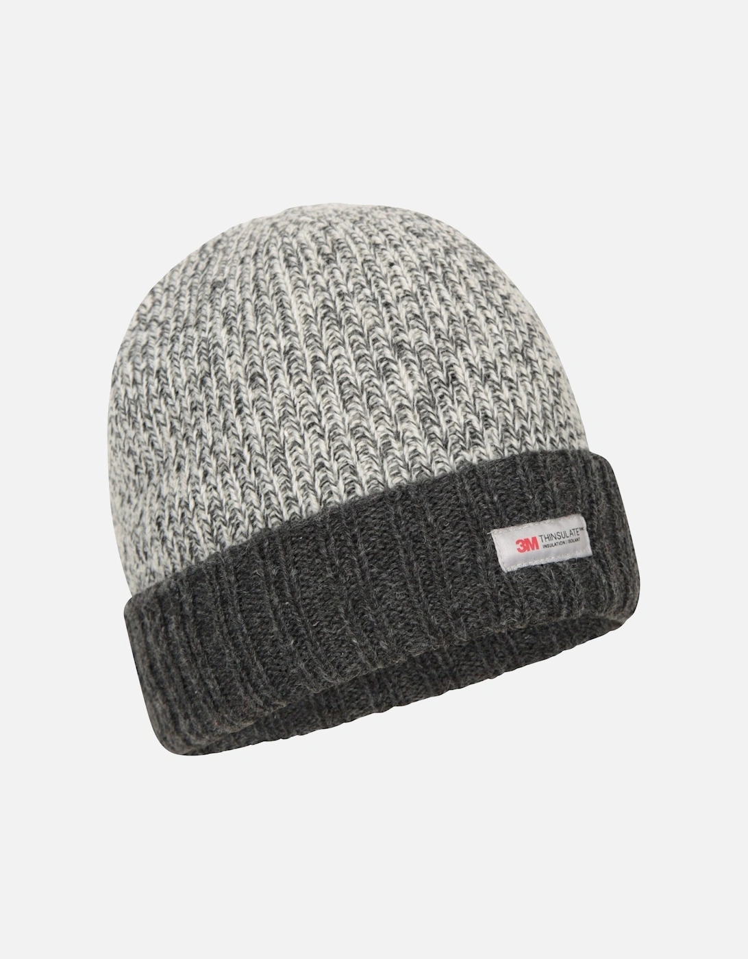 Mens Contrast Knitted Thinsulate Beanie, 5 of 4