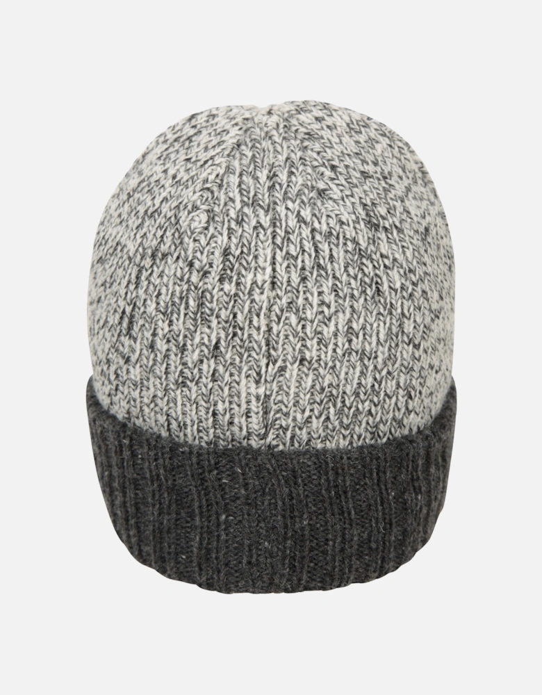 Mens Contrast Knitted Thinsulate Beanie