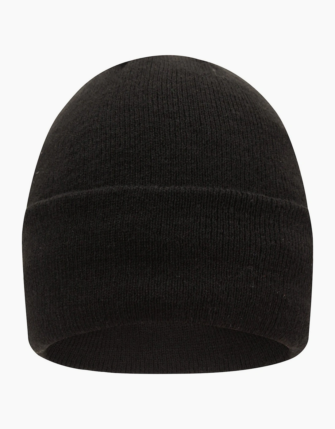 Mountain Warehouse Unisex Black Knitted Thinsulate Beanie - Size: M-L