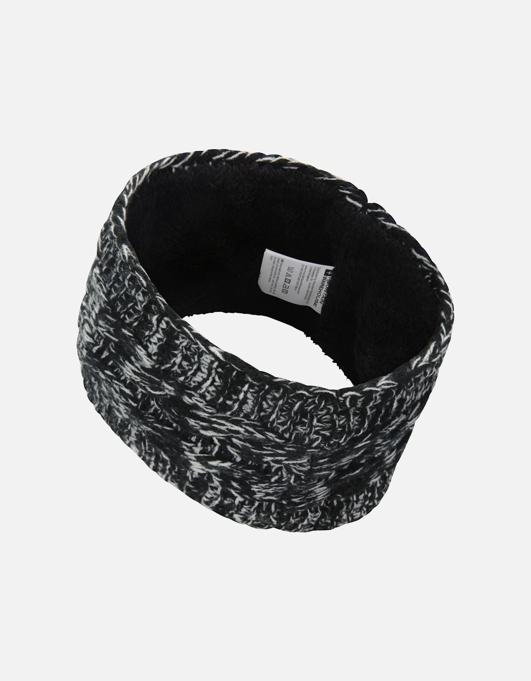 Womens/Ladies Speckle Knitted Wide Headband