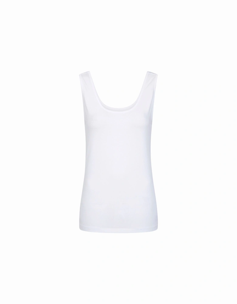 Womens/Ladies Organic Scoop Neck Vest Top