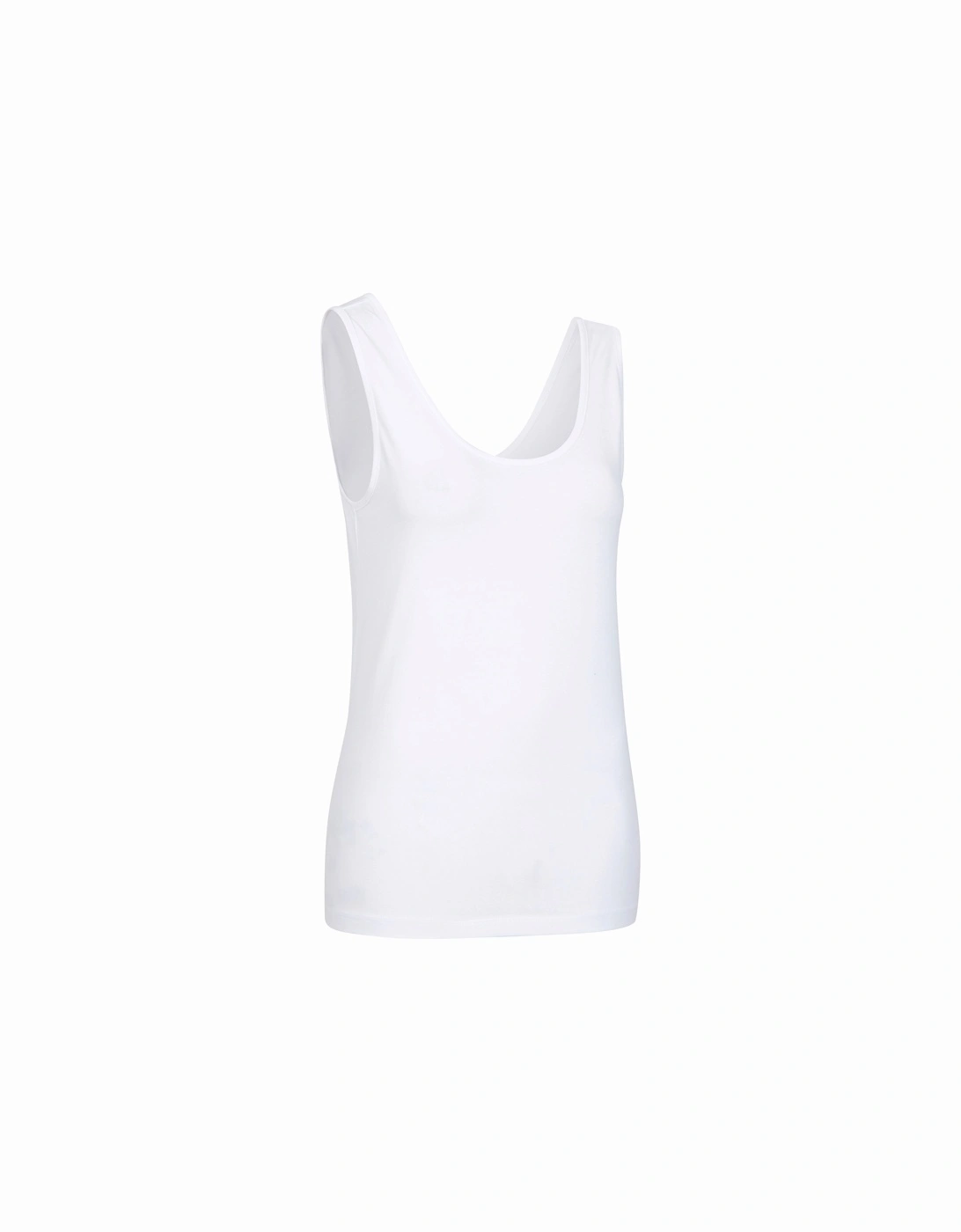 Womens/Ladies Organic Scoop Neck Vest Top