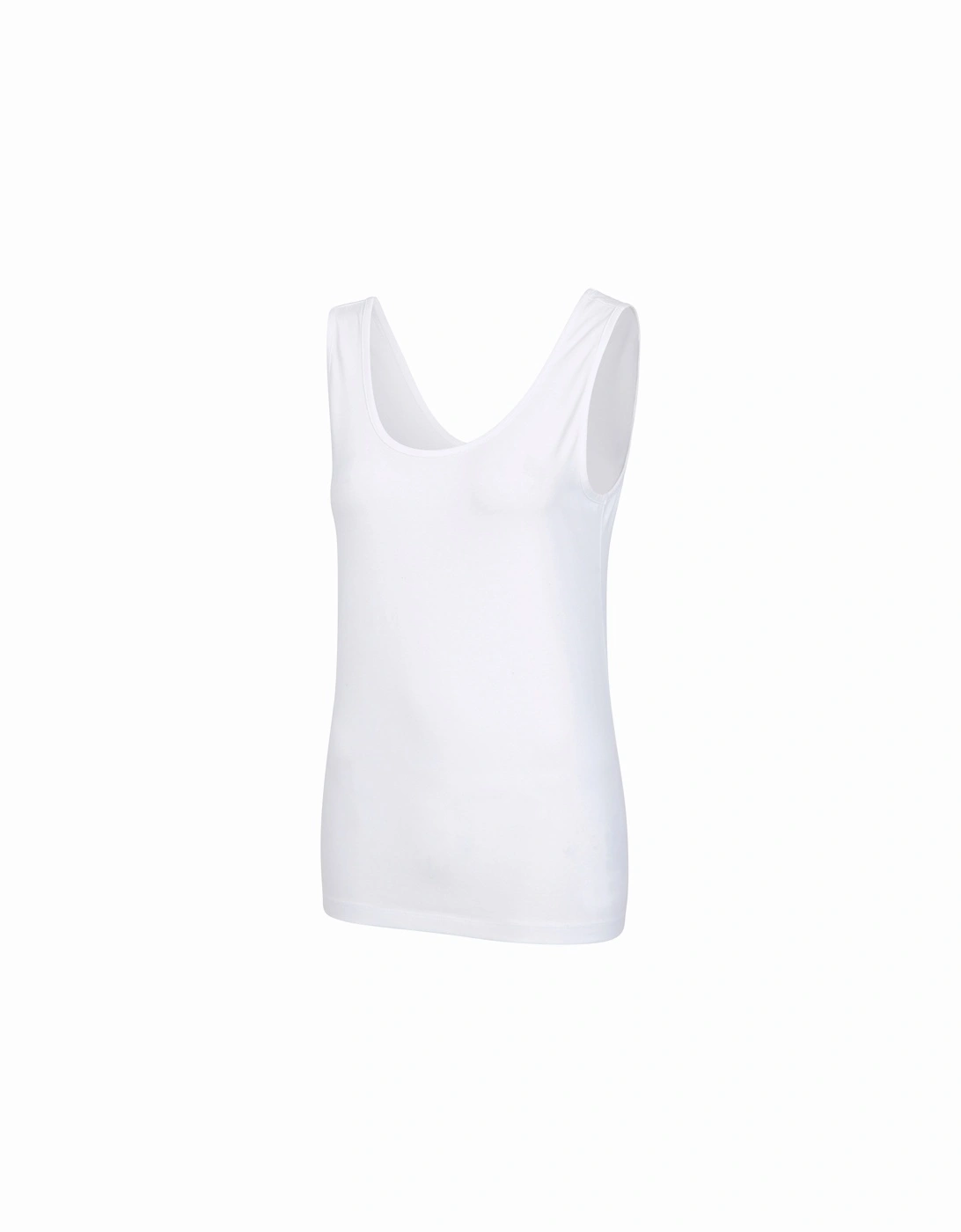 Womens/Ladies Organic Scoop Neck Vest Top