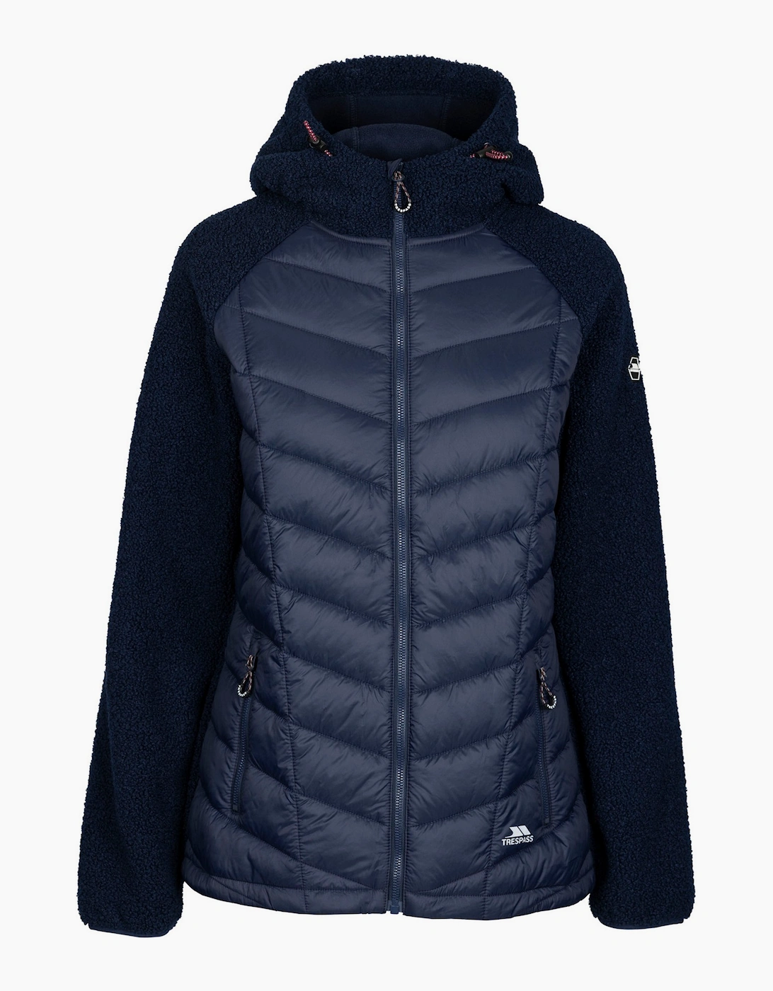 Trespass Womens Wando Hybrid Jacket - Navy - Size: 12 - Love the Sales