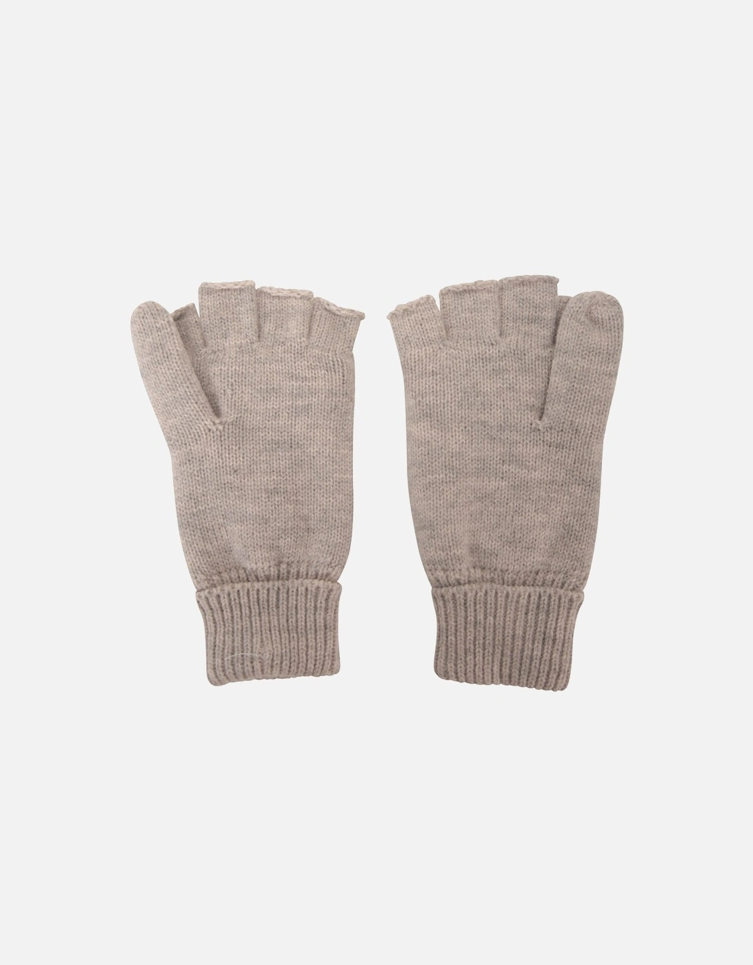 Womens/Ladies Fingerless Knitted Mittens