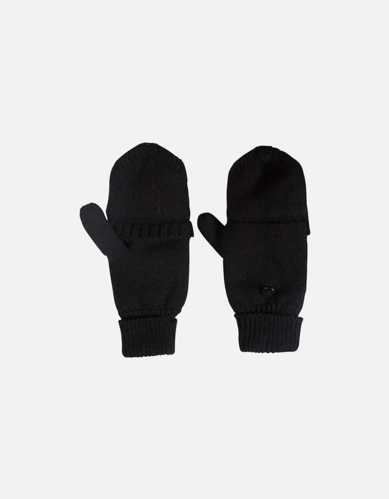 Womens/Ladies Fingerless Knitted Mittens