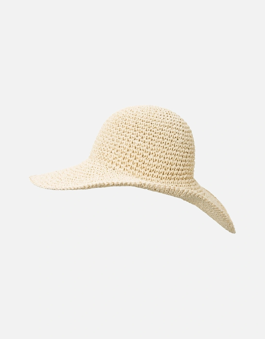 Womens/Ladies Straw Wide Brim Sun Hat