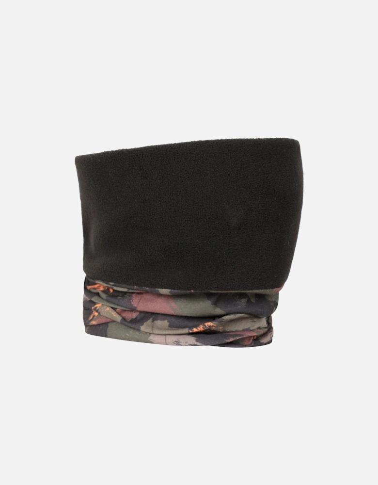 Mens Polar Patterned Fleece Snood