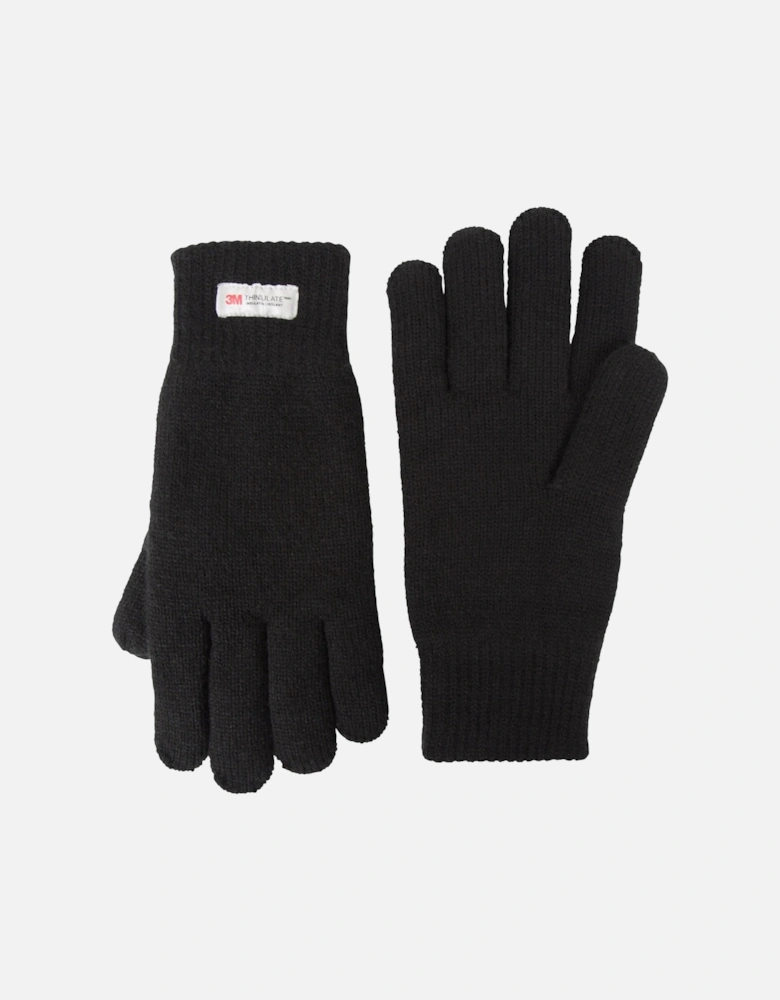 Mens Thinsulate Knitted Gloves